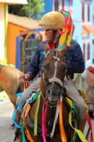 Sábado 8 de agosto del 2015. Chiapa de Corzo. Los Alférez y Naguares recorren las calles de la comunidad ribereña y culminan en recorrido en la representación de las batallas y luchas de las comunidades indígenas de la depresión central de Chiapas durante
