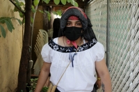 20220727. Tuxtla G. Los danzantes del Napapok Etze,  despiden al querido baile Ramiro quien ahora descanza en paz.