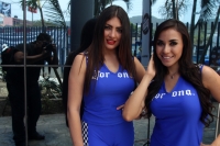 Sábado 12 de abril del 2014. Tuxtla Gutiérrez. La prueba de salida de la tercera carrera de la temporada de la Nascar México 2014 en el Ovalo Chiapas ubicado en las cercanías de la capital de este estado del sureste de México.