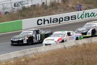 Sábado 12 de abril del 2014. Tuxtla Gutiérrez. La prueba de salida de la tercera carrera de la temporada de la Nascar México 2014 en el Ovalo Chiapas ubicado en las cercanías de la capital de este estado del sureste de México.