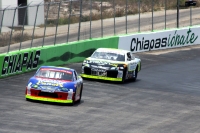 Sábado 12 de abril del 2014. Tuxtla Gutiérrez. La prueba de salida de la tercera carrera de la temporada de la Nascar México 2014 en el Ovalo Chiapas ubicado en las cercanías de la capital de este estado del sureste de México.