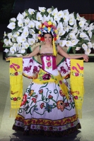 Jueves 31 de agosto del 2012. Tuxtla Gutiérrez, Chiapas. Esta noche se lleva a cabo la premiación al vestido estilizado con motivos tradicionales dentro del concurso Nuestra Belleza México 2012 que se lleva a cabo en esta ciudad.