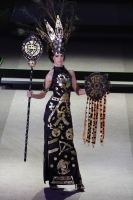 Jueves 31 de agosto del 2012. Tuxtla Gutiérrez, Chiapas. Esta noche se lleva a cabo la premiación al vestido estilizado con motivos tradicionales dentro del concurso Nuestra Belleza México 2012 que se lleva a cabo en esta ciudad.