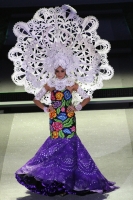 Jueves 31 de agosto del 2012. Tuxtla Gutiérrez, Chiapas. Esta noche se lleva a cabo la premiación al vestido estilizado con motivos tradicionales dentro del concurso Nuestra Belleza México 2012 que se lleva a cabo en esta ciudad.