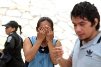 Lunes 18 de junio del 2018. Tuxtla Gutiérrez. Corporaciones policiacas de Chiapas desalojan a maestros de la entrada poniente de la capital de este estado del sureste de México.