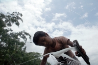 Lunes 15 de agosto del 2016. Tuxtla Gutiérrez. Los niños de los cruceros de Tuxtla.