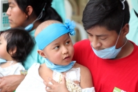 Miércoles 29 de abril del 2015. Tuxtla Gutiérrez. Los niños del Centro de Alta Especialidad, Hospital Pediátrico de Chiapas, reciben la visita de héroes anónimos quienes les llevan regalos y diversión celebrando a los enfermitos por el Día de Niño.