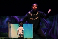 Miércoles 6 de diciembre del 2017. Tuxtla Gutiérrez. Los Niños de la Lluvia s la obra de teatro que el Programa Nacional de Teatro Escolar 2017 presenta al público esta noche en el Teatro de la Ciudad Emilio Rabasa