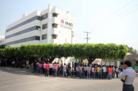 Domingo 26 de abril del 2015. Tuxtla Gutiérrez. Protestas y manifestaciones en varios municipios de Chiapas durante esta mañana donde se plantea la resistencia civil y el ejercicio de boicoteo a las elecciones.