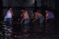 Sábado 27 de agosto. Las intensas lluvias de las últimas horas han ocasionado inundaciones y encharcamientos en varias avenidas y colonias de la ciudad siendo el rio Potinaspak y Sabinal los que afectaron el norte oriente de Tuxtla.