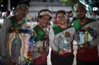 20231209. Tuxtla. Antorchas Guadalupanas en las cercanías del Parque de la marimba