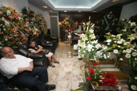 El cuerpo del poeta es velado en una funeraria del poniente de esta ciudad El cuerpo del poeta es velado en una funeraria del poniente de esta ciudad