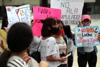 Viernes 4 de septiembre del 2020. Tuxtla Gutiérrez. Normalistas continúan protestando en las calles de la ciudad.