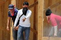 Martes 26 de mayo del 2015. Tuxtla Gutiérrez. Estudiantes normalistas de Chiapas realizan protestas este medio día en la plaza central de esta ciudad.