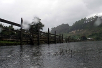 Foto/Meridiano90. Teopisca. Aspectos de las afectaciones de la lluvia en el ejido Nuevo México donde los indígenas campesinos sufren de pérdidas económicas.