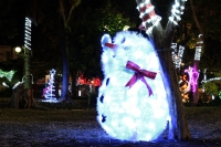 Sábado 16 de diciembre del 2017. Tuxtla Gutiérrez. El Parque de la Marimba se viste de luces y colores durante esta época decembrina