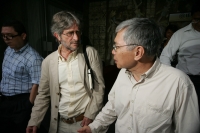 Nyugen Huu Dong, coordinador general de Proyectos de Asistencia electoral y Cultura Democrática de la ONU llega a Chiapas, donde dicta una conferencia magistral como parte de los preparativos de las próximas elecciones del mes de julio.
