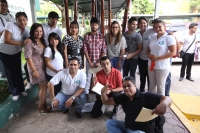 Martes 22 de mayo del 2012. Tuxtla Gutiérrez, Chiapas. Alumnos del 4º semestre de la carrera de comunicación del IESCh realizaron el concurso Daguerrotipia “Objetivo” Enfocando tus Sentidos invitando a calificar y premiar a varios fotógrafos profesionales