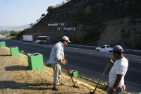 Miércoles 17 de noviembre. Con una inversión millonaria las obras de ampliación de la carretera panamericana y los distribuidores viales de la Pochota y de el crucero de Berriozabal se encuentran casi terminadas y se espera que sean inauguradas en las pró