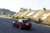 Miércoles 17 de noviembre. Con una inversión millonaria las obras de ampliación de la carretera panamericana y los distribuidores viales de la Pochota y de el crucero de Berriozabal se encuentran casi terminadas y se espera que sean inauguradas en las pró
