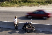 Miércoles 17 de noviembre. Con una inversión millonaria las obras de ampliación de la carretera panamericana y los distribuidores viales de la Pochota y de el crucero de Berriozabal se encuentran casi terminadas y se espera que sean inauguradas en las pró