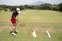 Miércoles 28 de agosto del 2019. Lorena Ochoa, golfista mexicana durante la convivencia con la prensa durante el Torneo de Golf Club Campestre Chiapas 2019.