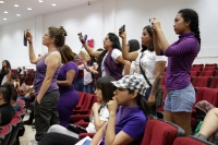 Domingo 3 de marzo del 2019. Tuxtla Gutiérrez. Grupos de mujeres feministas en la sesión extraordinaria del congreso de Chiapas, donde se aprueba por unanimidad los temas referentes a la Guardia Nacional y la penalización de los delitos sexuales-digitales