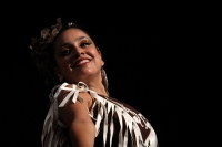 Viernes 3 de julio del 2013. Tuxtla Gutiérrez. Durante el festival de danza folclórica se presenta el grupo Ollin Yoliztli de Nuevo León esta noche en el Teatro de la Ciudad Emilio Rabasa en la capital del estado de Chiapas.