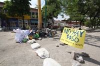 Lunes 16 de junio del 2014. Tuxtla Gutiérrez. Habitantes de las cercanías de la 13 oriente y Avenida Central hablan sobre las afectaciones sufridas durante 7 meses que las obras de reconstrucción fueran iniciadas con lo que comercios y casas habitación pe