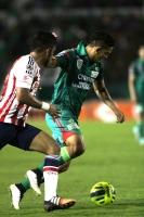 Sábado 10 de enero del 2015. Tuxtla Gutiérrez. Aspectos del partido entre Jaguares de Chiapas y Guadalajara, esta noche en el estadio Zoque de la capital del estado de Chiapas.