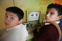 Lunes 14 de febrero. Dentro de las actividades del Museo de Paleontología de Chiapas, los niños reciben la atención de los especialistas de quienes aprenden a observar y estudiar el entorno de este estado.