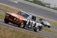 Jueves 21 de octubre. Los participantes del rally internacional de automovilismo La Carrera Panamericana 2010 realizan la prueba de salida esta mañana en las instalaciones del Autodromo Chiapas.