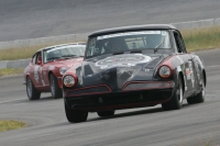 Jueves 21 de octubre. Los participantes del rally internacional de automovilismo La Carrera Panamericana 2010 realizan la prueba de salida esta mañana en las instalaciones del Autodromo Chiapas.