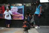 20230705. Tuxtla. Familias de desplazados buscan a los secuestrados del grupo Machete de Pantelho.