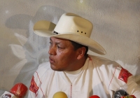 20211108. Tuxtla Gutiérrez. Raquel Trujillo Morales, presidente municipal de Pantelho se dice amenazado y perseguido por intereses creados en la administración del estado de Chiapas