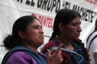 20230705. Tuxtla. Familias de desplazados buscan a los secuestrados del grupo Machete de Pantelho.