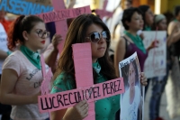Domingo 25 de noviembre del 2018. Tuxtla Gutiérrez. Durante el Dí­a Internacional para Erradicar La Violencia Hacia Las Mujeres.