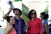 Domingo 25 de noviembre del 2018. Tuxtla Gutiérrez. Durante el Dí­a Internacional para Erradicar La Violencia Hacia Las Mujeres.