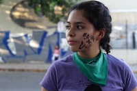 Domingo 25 de noviembre del 2018. Tuxtla Gutiérrez. Durante el Dí­a Internacional para Erradicar La Violencia Hacia Las Mujeres.