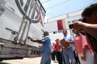 Miércoles 6 de junio del 2012. Tuxtla Gutiérrez, Chiapas. La paquetería electoral para las próximas elecciones estatales en Chiapas, llega este medio día a las instalaciones del IX distrito electoral en la ciudad de Tuxtla Gutiérrez.