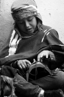 Jueves 4 de enero del 2018. Chiapa de Corzo. La Misa del Niño Parachico.  Los niños visten el traje tradicional en esta mañana reafirmando la convicción de continuar con las costumbres y ritos tradicionales de esta localidad de la ribera del Grijalva