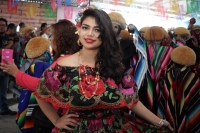 Jueves 15 de enero del 2015. Chiapa de Corzo. La Danza de los Parachicos. Los grupos de danzantes visten una máscara de madera, zarape, chin-chin y chalinas adornadas de motivos religiosos o florales y recorren las iglesias, ermitas y calles donde los sa Jueves 15 de enero del 2015. Chiapa de Corzo. La Danza de los Parachicos. Los grupos de danzantes visten una máscara de madera, zarape, chin-chin y chalinas adornadas de motivos religiosos o florales y recorren las iglesias, ermitas y calles donde los sa