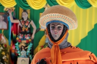 Lunes 15 de enero del 2018. Chiapa de Corzo. Los Parachicos inician el recorrido tradicional esta mañana en la Fiesta Grande de Enero...