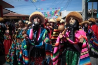 170123. Chiapa de Corzo. Continua la Fiesta de Enero con el tercer recorrido de Parachicos.