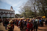 170123. Chiapa de Corzo. Continua la Fiesta de Enero con el tercer recorrido de Parachicos.