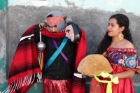 Lunes 15 de enero del 2018. Chiapa de Corzo. Los Parachicos inician el recorrido tradicional esta mañana en la Fiesta Grande de Enero...