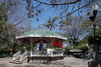 Martes 24 de marzo del 2020. Tuxtla Gutiérrez. El Parque de la marimba, el parque más bonito de la ciudad se une al programa de Distanciamiento Social para prevenir infecciones durante la fase dos de la contingencia del Covid-19