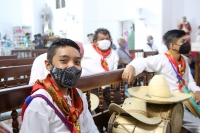 20210515. Tuxtla G. El culto a San pascualito reúne a los tradicionalistas y costumbristas de la comunidad Zoque quienes conservan los usos y costumbres de esta comunidad de la depresión central de Chiapas