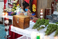 20230514. Tuxtla. Procesos ceremoniales zoques en la ermita ade San Pascualito.