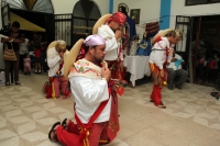 Jueves 22 de diciembre del 2016. Tuxtla Gutiérrez. La danza de los pastores zoques. La comunidad de Zoque realiza el elegante Baile de Pastores, danza que consta de complicados pasos acompañados por los músicos tradicionales en tres grupos de una docena d